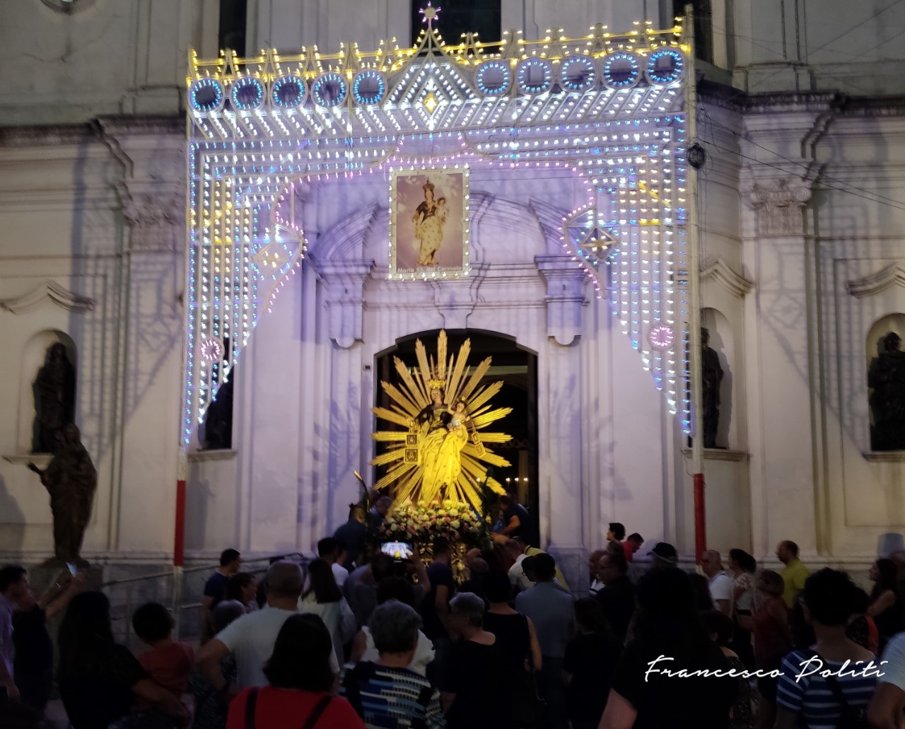 Interno Chiesa San Rocco Cittanova - Madonna di Lourdes